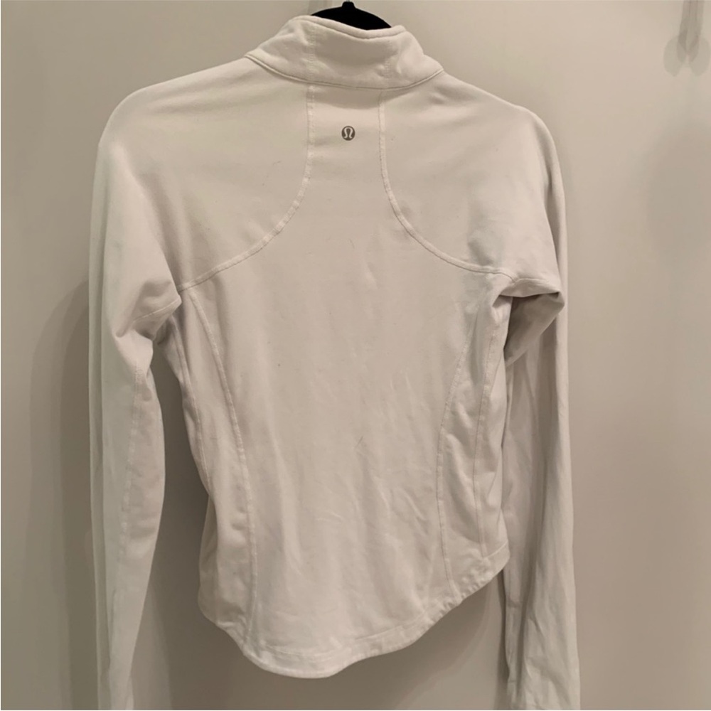 White Lululemon Define Jacket